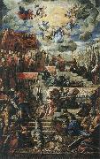 TINTORETTO, Jacopo The Voluntary Subjugation of the Provinces Spain oil painting artist
